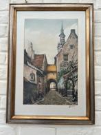 Ets Brussel in de oudheid, Antiek en Kunst, Ophalen of Verzenden