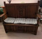 kloosterbank, neo gotische stijl met bergruimte, Antiek en Kunst, Ophalen