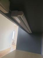 2x TL armatuur + TL lamp GE Polylux XL F30W/830 + schakelaar, Huis en Inrichting, Lampen | Plafondlampen, Ophalen