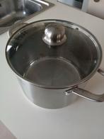 Kookpot 8L ,,, 18/10 inox, Huis en Inrichting, Keuken | Potten en Pannen, Ophalen, Zo goed als nieuw, Inox