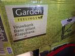 Plooibank 2 stuks, Tuin en Terras, Tuinbanken, Ophalen, Zo goed als nieuw, Overige materialen