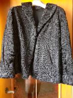 bontjas, Kleding | Dames, Zwart, Maat 42/44 (L), Gedragen, Ophalen