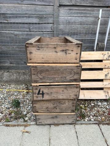 5 grands bacs anciens en bois, Enlèvement