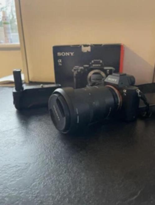Sony A7ii camera (alleen body) + batterijgreep + 2 batterije, Audio, Tv en Foto, Fotocamera's Digitaal, Zo goed als nieuw, Sony