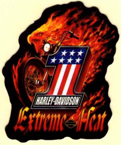 Harley Davidson Nr.1 sticker #6, Motoren, Accessoires | Stickers, Verzenden