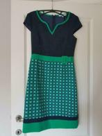 retro blauw / groen kleed van Lola en Lisa maat 36 of Smal, Kleding | Dames, Jurken, Ophalen of Verzenden, Knielengte, Maat 36 (S)