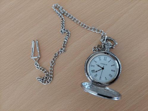 Vintage Conseur zakhorloge, Handtassen en Accessoires, Horloges | Antiek, Zakhorloge, Overige merken, Ophalen