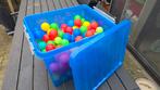 Ballenbad ballen in blauwe bak, Ophalen, Zo goed als nieuw