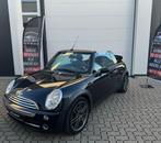 Mini Cooper~1.6benzine~Cabrio~Airco~160.000km~Garantie, Auto's, Mini, Zwart, Zwart, Leder, Bedrijf