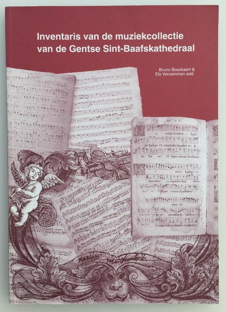 Inventaris v.d. muziekcollectie v.d. Gentse Sint-Baafskathed, Boeken, Muziek, Ophalen of Verzenden