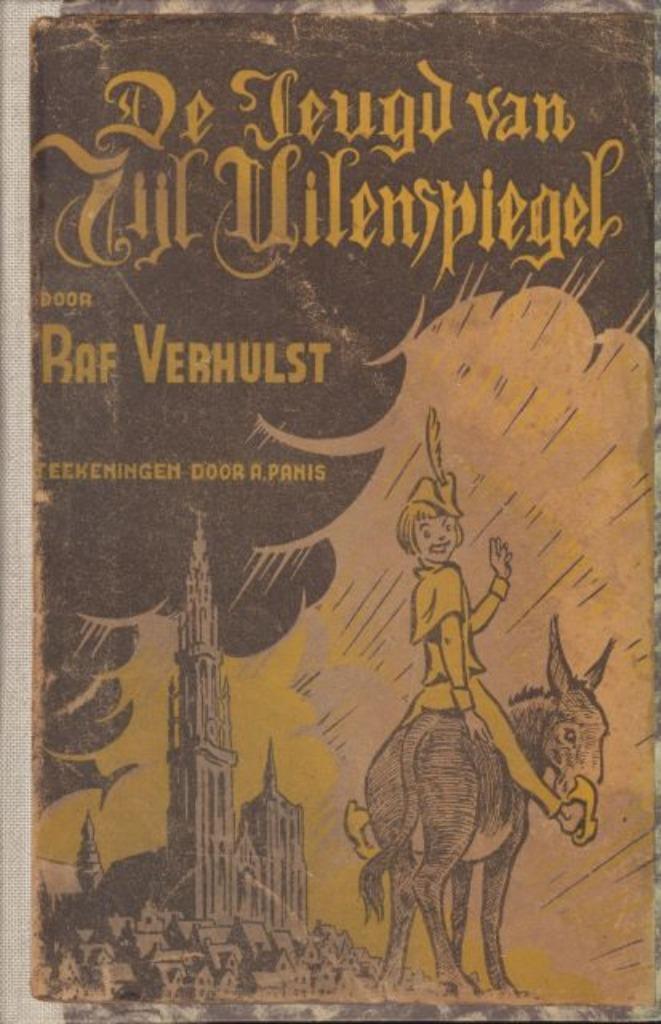 (b352a) De jeugd van Tijl Uilenspiegel, 1942, Boeken, Literatuur, Gelezen, Verzenden
