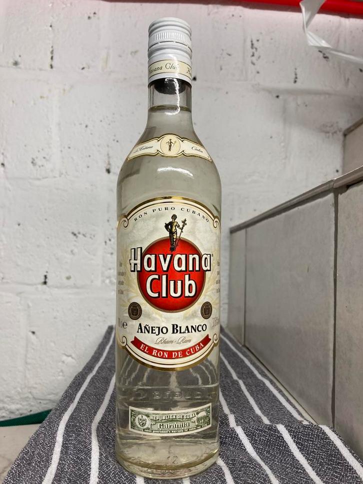 Havana Club Añejo Blanco rum, Verzamelen, Wijnen, Zo goed als nieuw, Verzenden