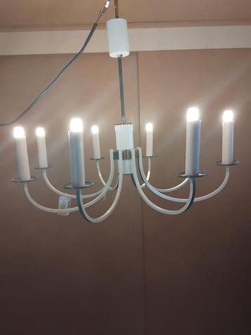roomkleurige vintage luster beschikbaar voor biedingen