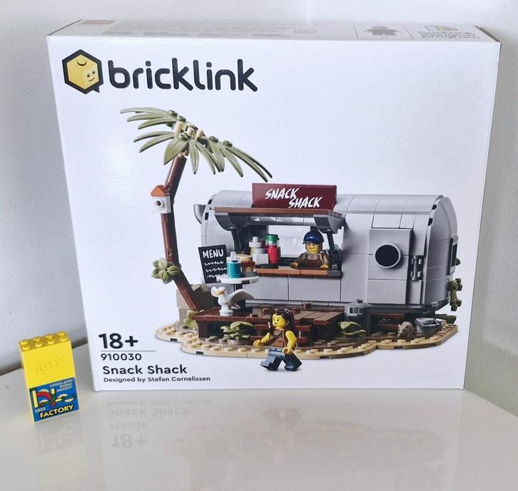 Lego 910030 Bricklink Snack Shack (zeldzaam), Kinderen en Baby's, Speelgoed | Duplo en Lego, Nieuw, Lego, Complete set, Ophalen of Verzenden