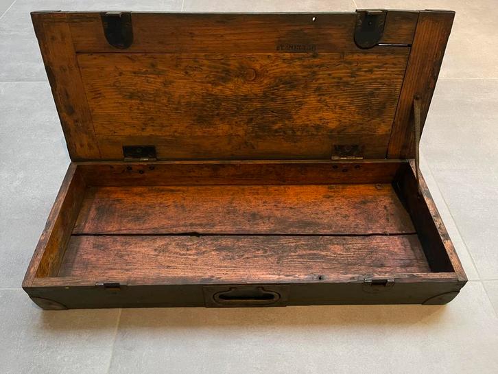 houten koffer voor MG81 Luftwaffe-accessoires, Verzamelen, Militaria | Tweede Wereldoorlog, Luchtmacht, Ophalen of Verzenden
