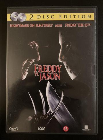 2 x DVD " FREDDY VS. JASON ", À partir de 16 ans, Envoi, Utilisé, Gore