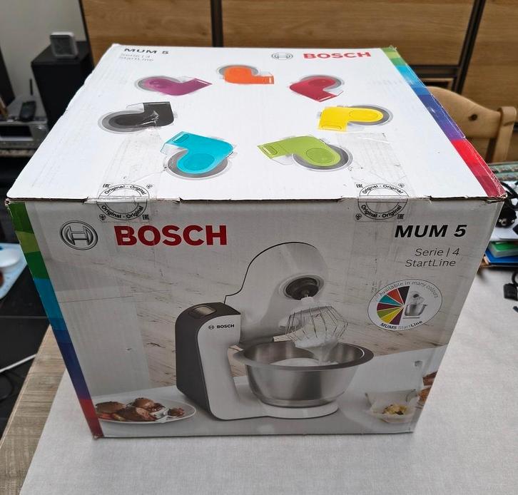 keukenrobot Bosch MUM54R00, Elektronische apparatuur, Keukenmixers, Nieuw, 3 tot 4 liter, 3 snelheden of meer, Vaatwasserbestendig