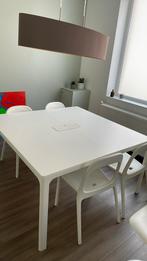 Table à manger + chaises, Comme neuf, 100 à 150 cm, 100 à 150 cm, Modern