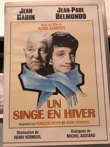 DVD Un singe en hiver, Jean-Paul Belmondo, Jean Gabin  beschikbaar voor biedingen