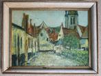 Schilderijte van Belgische kunstschilder Louis De Maeyer, Ophalen