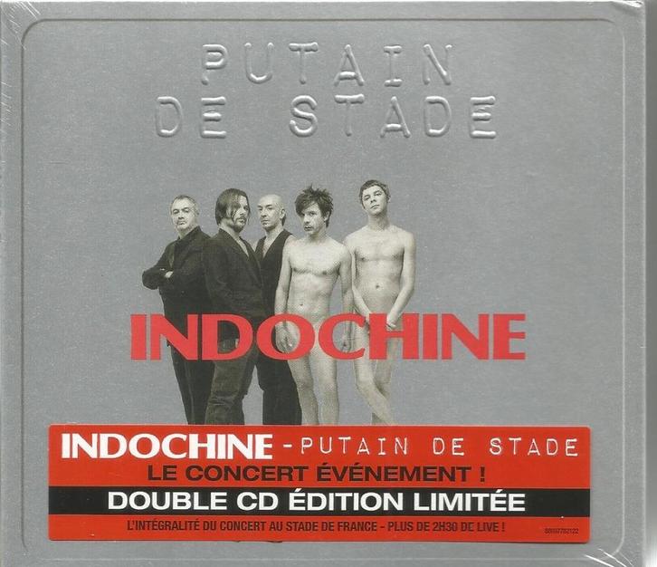 indochine : putain de stade ( double cd édition limitée ), CD & DVD, CD | Francophone, Neuf, dans son emballage, Enlèvement ou Envoi