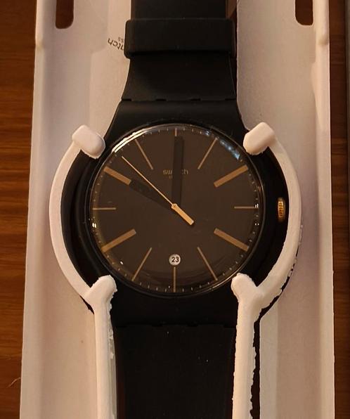 Swatch Dash of Yellow (nieuw), Handtassen en Accessoires, Horloges | Heren, Nieuw, Polshorloge, Swatch, Kunststof, Kunststof, Ophalen of Verzenden