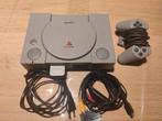 Playstation 1 + controller + memory card + 1 spel, Ophalen of Verzenden, Gebruikt