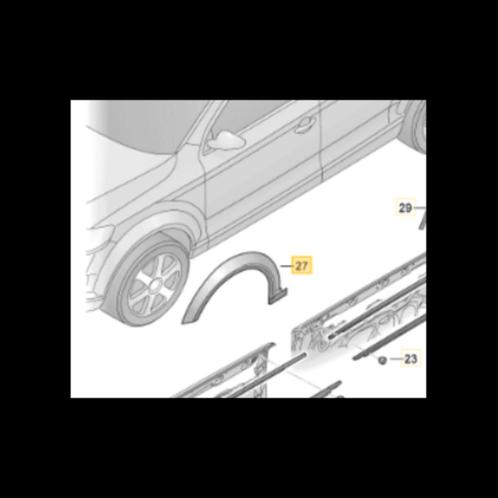 CONTOUR D AILE AVANT GAUCHE AUDI A6 C6 4F ALLROAD (04-10), Autos : Divers, Tuning & Styling, Enlèvement ou Envoi