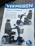Invalide scooter Vermeiren Ceres deluxe Scootmobiel, Ophalen of Verzenden, Inklapbaar, Zo goed als nieuw, Elektrische rolstoel