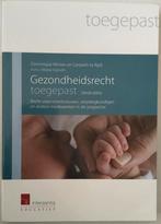 Liesbeth te Rijdt - Gezondheidsrecht toegepast, Boeken, Overige wetenschappen, Liesbeth te Rijdt; Dominique Minten, Ophalen of Verzenden