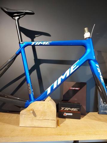 Time Frameset Alpe d'huez disc Bleu Chroma M - Nieuw! beschikbaar voor biedingen