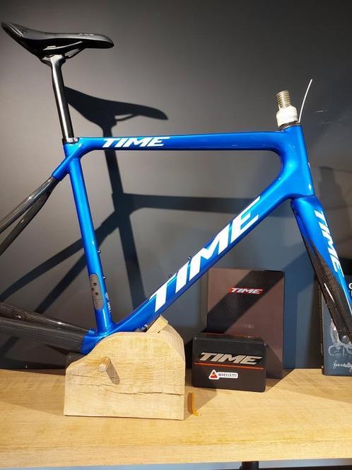 Time Frameset Alpe d'huez disc Bleu Chroma M - Nieuw!, Fietsen en Brommers, Fietsen | Racefietsen, Nieuw, Overige merken, Carbon