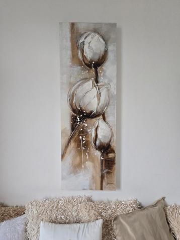 Peinture Tulipes fait main beschikbaar voor biedingen