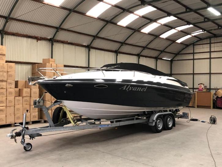 Viper V243 Motorboot, Watersport en Boten, Motorboten en Motorjachten, Gebruikt, Polyester, 6 tot 9 meter, Benzine, Binnenboordmotor