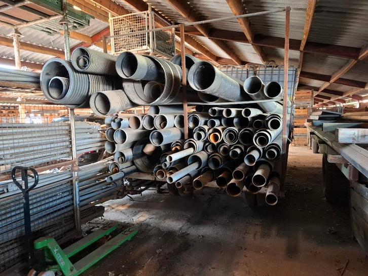 PVC / PP buizen 500 400 315 200 160 125 110, Doe-het-zelf en Bouw, Buizen en Afvoer, Gebruikt, Afvoer, PVC, 6 meter of meer, 80 mm of meer