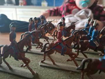 Miniatuursoldaten te paard Napoleon tijdvak beschikbaar voor biedingen