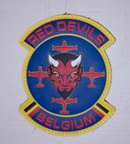 Badge Red Devils Demo team PVC, Verzamelen, Luchtvaart en Vliegtuigspotten, Ophalen of Verzenden, Zo goed als nieuw