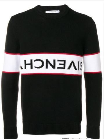Givenchy Upside Down Logo Trui Katoen XS NIEUW beschikbaar voor biedingen