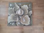 Schilderij bloem, Ophalen, Zo goed als nieuw, Schilderij, 75 tot 100 cm