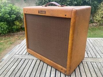 Fender Blues Junior Tweed - Jensens P12q + mods, Musique & Instruments, Enlèvement, Utilisé, Moins de 50 watts