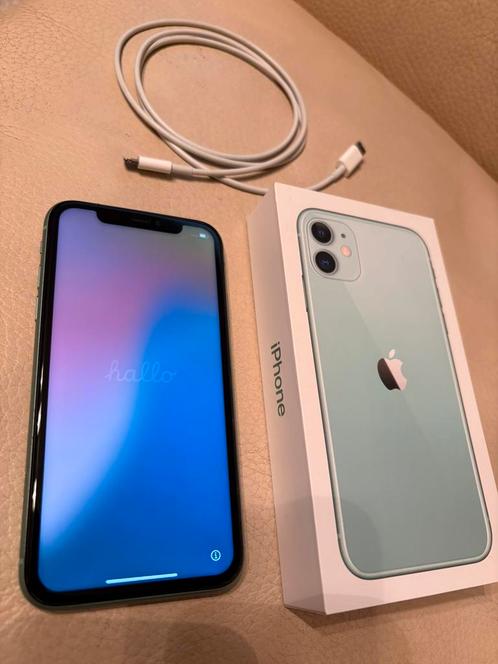 Apple iPhone 11 Groen 64GB, Telecommunicatie, Mobiele telefoons | Apple iPhone, Gebruikt, 64 GB, Zonder abonnement, Zonder simlock