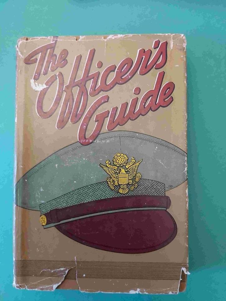 USA Officier Leger Luchtmacht 1943 Guide Boek Opleiding Kamp, Verzamelen, Militaria | Algemeen, Overige soorten, Boek of Tijdschrift