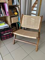 Lage stoel zetel design retro minimal hout scandinavisch, Ophalen