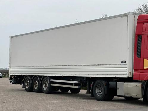 Van Hool 3 assige kasten trailer LBW/LAADKLEP 2500kg, Auto's, Vrachtwagens, Bedrijf, Te koop, Aanhangers en Opleggers, Overige brandstoffen