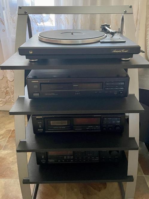 Vintage Onkyo TA 2820/DX 7011/TX 7830/TX 7830/Dual C5/503-02, Audio, Tv en Foto, Stereoketens, Zo goed als nieuw, Cassettedeck