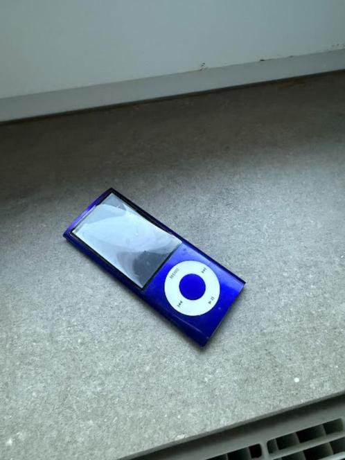iPod Nano (Blauw)  Gebarsten Scherm, Telecommunicatie, Mobiele telefoons | Apple iPhone, Gebruikt, Blauw, Ophalen of Verzenden