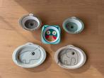 Set plastic bordjes en kommetjes, Ophalen, Zo goed als nieuw