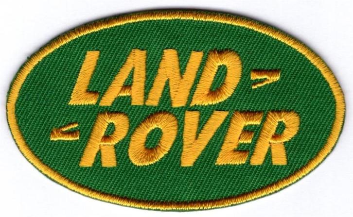 Land Rover stoffen opstrijk patch embleem #2, Verzamelen, Automerken, Motoren en Formule 1, Nieuw, Verzenden