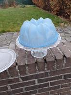 Cake vorm en cake plateau, Ophalen