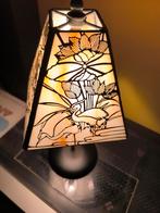 Tafellampje Tiffany style, Huis en Inrichting, Lampen | Tafellampen, Ophalen of Verzenden, Tiffany, Minder dan 50 cm, Glas